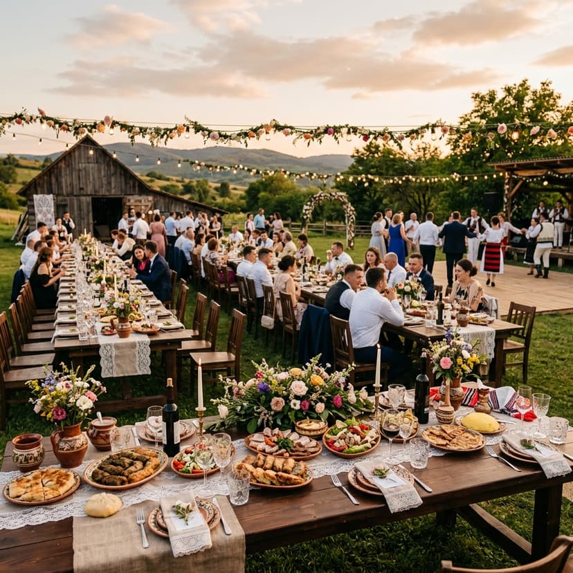 Catering tradițional pentru nunți în București și Ilfov